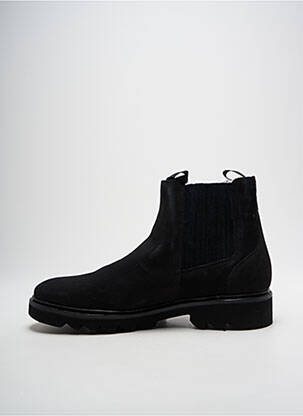 Botine/ghete vârf rotund toc mic negru SCHMOOVE bărbat