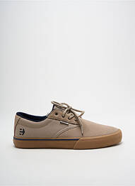 Adidași vârf rotund vârf rotund bej ETNIES homme