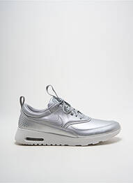 Adidași toc platformă toc plat până la 3 cm argintiu NIKE femme