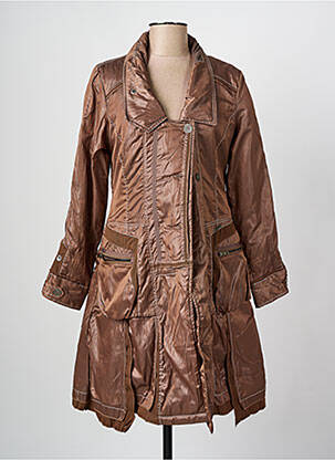 Palton lung maro C'FAIT POUR VOUS femeie