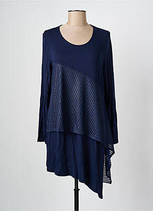 Tunică mâneci lungi albastru ALAIN MURATI femeie