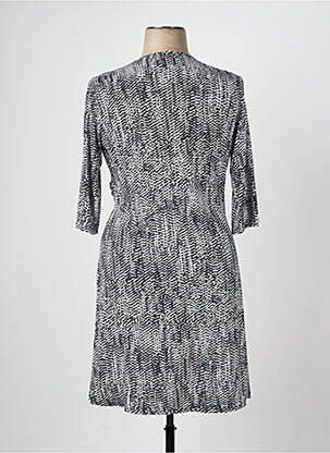 Rochie midi mâneci 3/4 mâneci 3/4 negru ROMEO POUR JULIETTE femeie