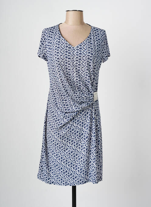 Rochie midi albastru ROMEO POUR JULIETTE femeie