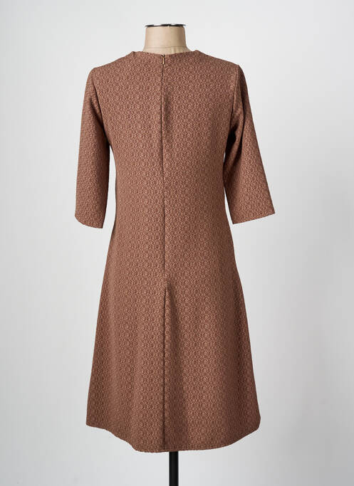 Rochie midi maro ROMEO POUR JULIETTE femeie