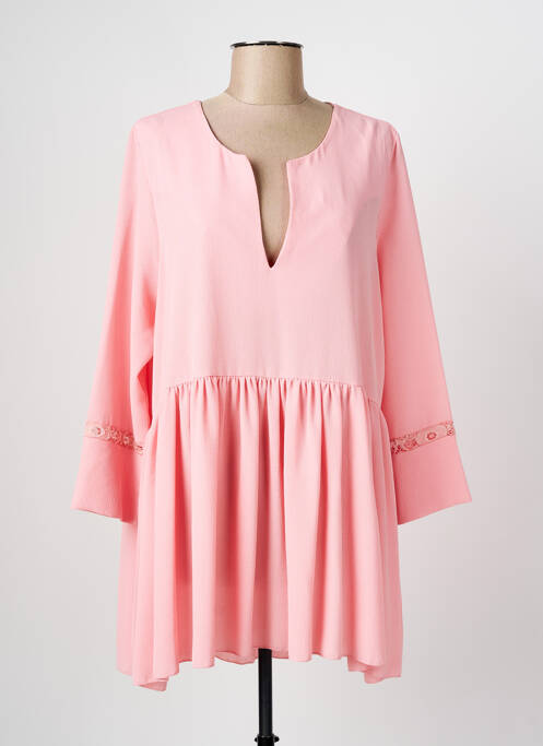 Tunică mâneci lungi roz LILI LA TIGRESSE femeie