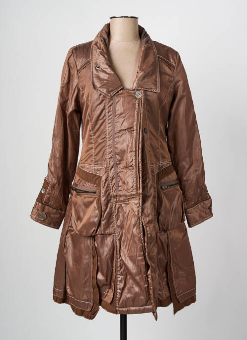 Palton lung maro C'FAIT POUR VOUS femeie