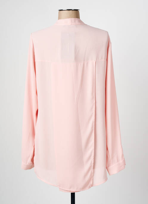 Tunică mâneci lungi roz PARISIENNE femeie