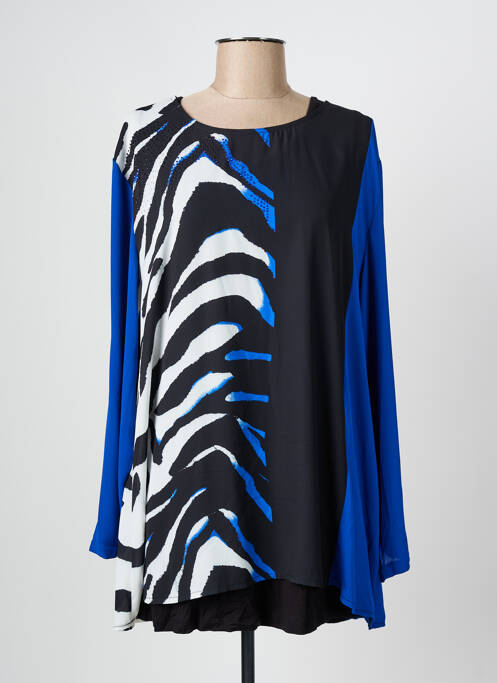 Tunică mâneci lungi albastru ALAIN MURATI femeie