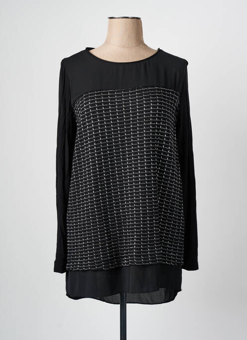 Tunică mâneci lungi negru ALAIN MURATI femeie