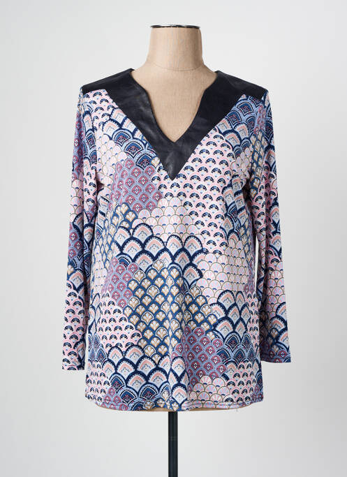 Tricou albastru MONACO COLLECTION femeie