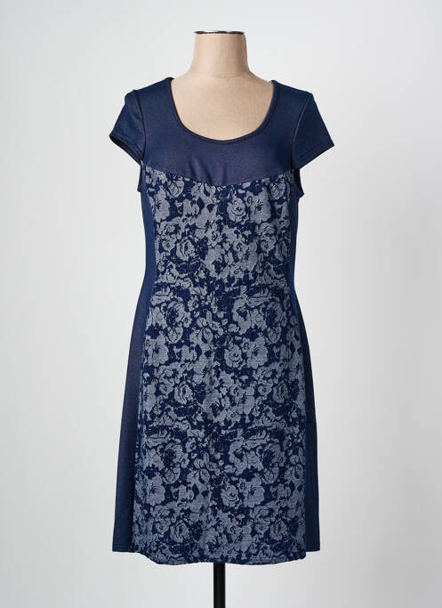 Rochie midi albastru ROMEO POUR JULIETTE femeie