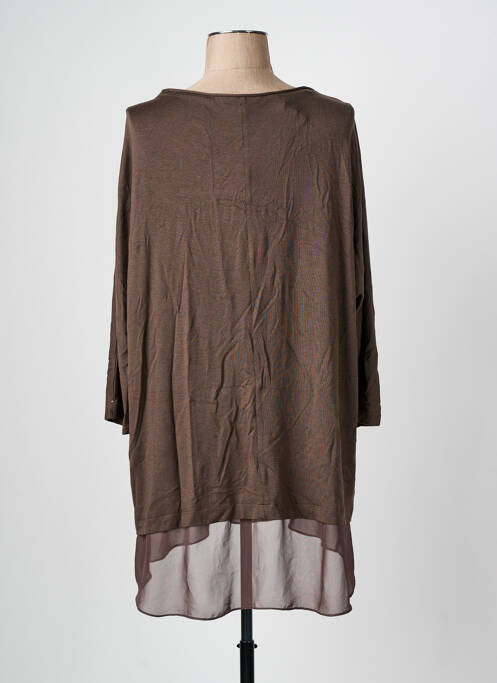 Tunică mâneci lungi maro ALAIN MURATI femeie