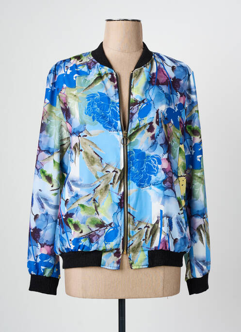 Jachete casual albastru VETISTYLE femeie