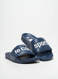 Mulete/saboți țesătură satinată vârf deschis albastru LE COQ SPORTIF homme