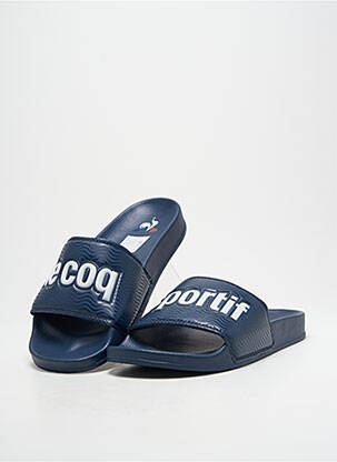Mulete/saboți țesătură satinată vârf deschis albastru LE COQ SPORTIF bărbat