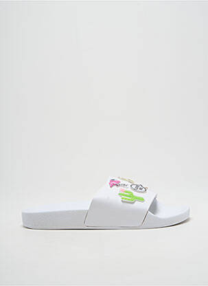 Mulete/Saboți alb THE WHITE BRAND femeie