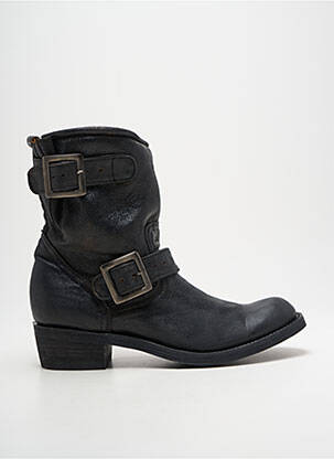 Botine/ghete material neted toc de 4 la 6 cm negru OUTRAGEOUS FORTUNE femeie