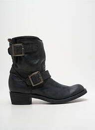 Botine/ghete material neted toc de 4 la 6 cm negru OUTRAGEOUS FORTUNE femeie