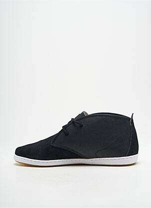 Adidași material neted vârf rotund negru LAFEYT bărbat