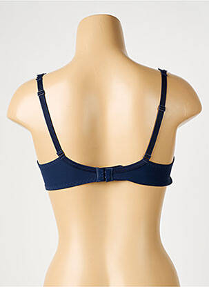Sutien ușoară și transparentă sutien cupe întregi cu decolteu înalt albastru SIMONE PERELE femeie