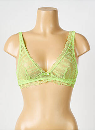 Sutien fără armatură fără armatură verde SIMONE PERELE femeie