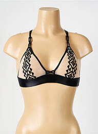 Sutien fără armatură top triunghiuri negru CHANTELLE femme