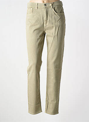 Blugi croială Mom verde C.O.P (CUP OF JOE) femeie