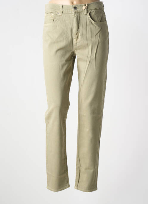 Blugi croială Mom verde C.O.P (CUP OF JOE) femeie