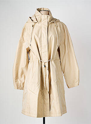 Trench țesătură poplin cu glugă bej GERRY WEBER femeie
