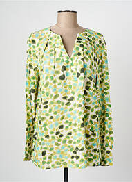 Bluză imprimeu fantezie mâneci lungi verde GERRY WEBER femme
