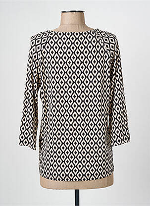 Tricou mâneci 3/4 mâneci 3/4 negru FRANK WALDER femeie