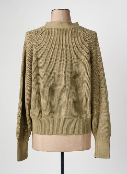 Vestă cu mâneci lungi verde TAIFUN femeie