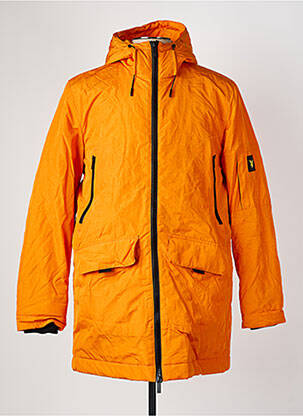 Parka mâneci lungi cu glugă portocalie LYLE & SCOTT bărbat
