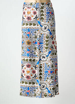 Fustă lungă albastru BY ONE femeie