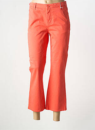 Pantalon 7/8 elasticitate mărime normală portocalie HAPPY femeie