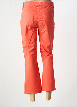 Pantalon 7/8 elasticitate mărime normală portocalie HAPPY femeie