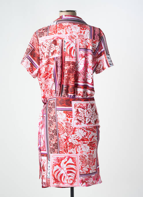 Rochie midi roz VINTAGE LOVE femeie