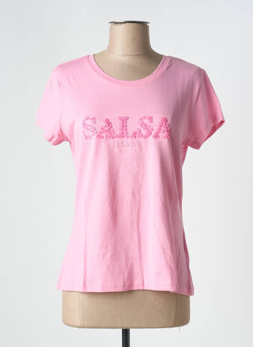 Tricou roz SALSA femeie