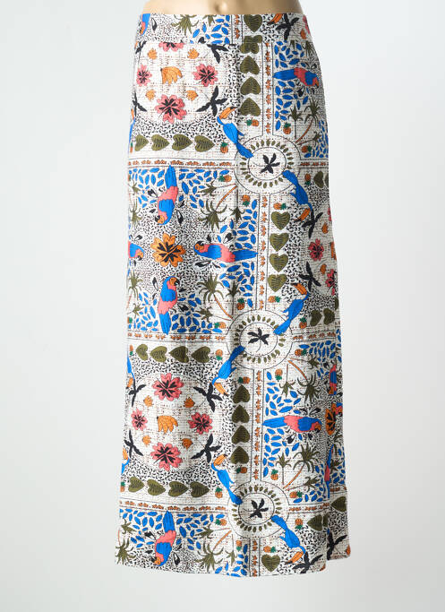 Fustă lungă albastru BY ONE femeie