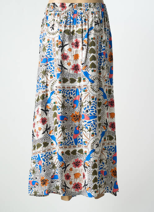 Fustă lungă albastru BY ONE femeie