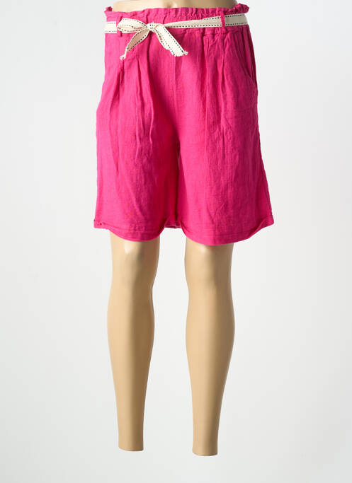 Bermudă roz LUCK & CIE femeie