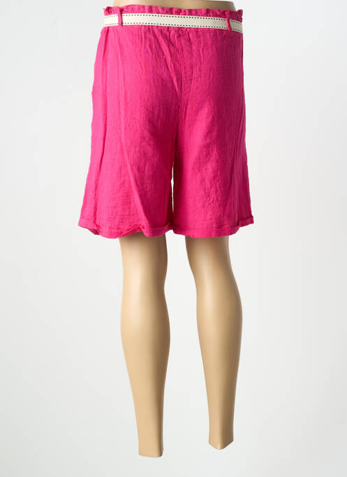 Bermudă roz LUCK & CIE femeie