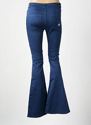Pantalon evazat talie joasă talie joasă albastru MY TWIN femeie