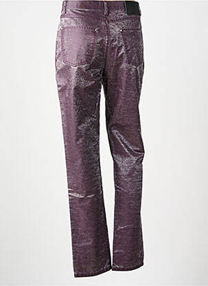Pantalon drept elasticitate mărime normală violet MONTANA femeie