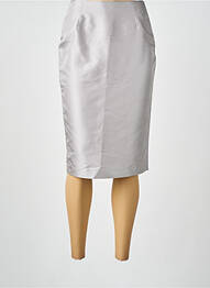 Fustă midi talie cu cleme gri RENATO NUCCI femme