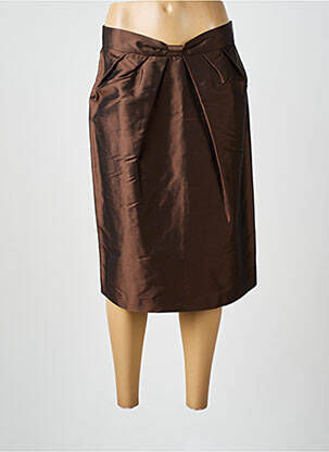 Fustă midi maro DONA LOUISA femeie