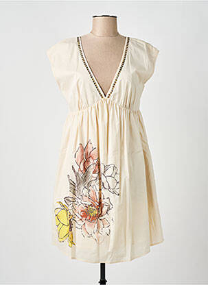 Rochie scurtă bej MY TWIN femeie