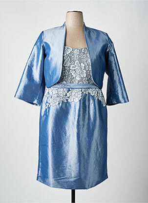 Set rochie croială cambrată albastru CREATIF PARIS femeie
