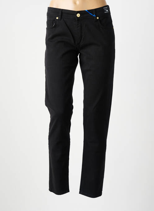 Blugi cu croială slim negru VERSACE femeie