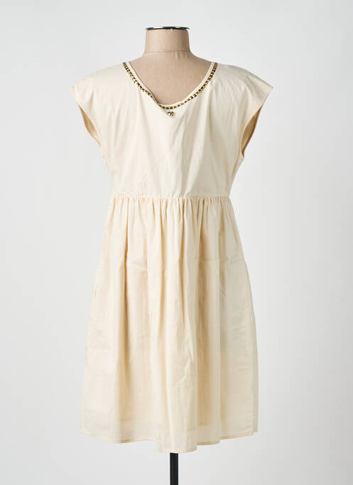 Rochie scurtă bej MY TWIN femeie